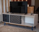 Meuble TV Lylia gris