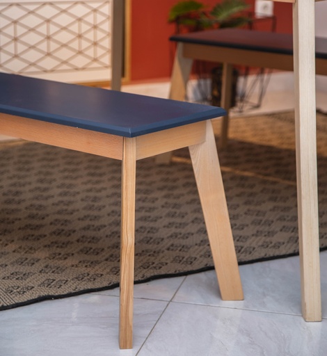 Banc Vert pour table de cuisine 