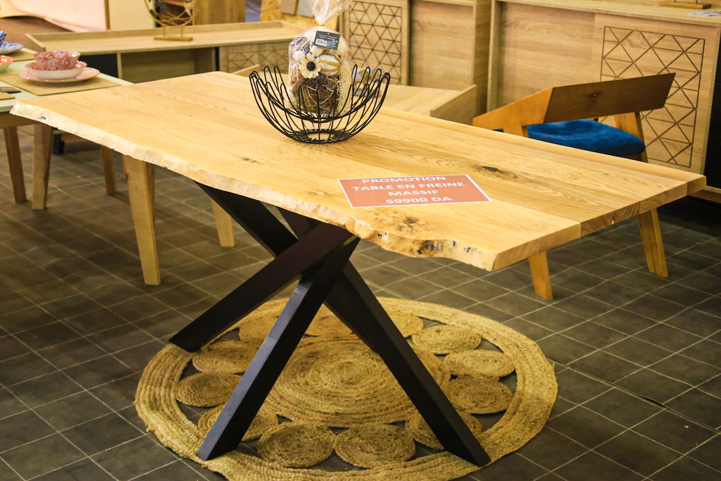 Table Rustique en hetre massif